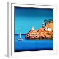 Port Soller 2-Paul Powis-Framed Giclee Print