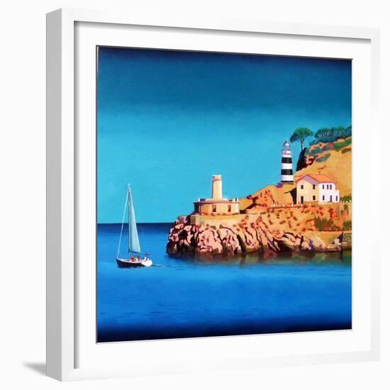 Port Soller 2-Paul Powis-Framed Giclee Print