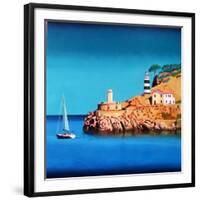 Port Soller 2-Paul Powis-Framed Giclee Print