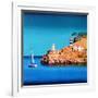 Port Soller 2-Paul Powis-Framed Giclee Print