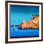 Port Soller 2-Paul Powis-Framed Giclee Print