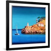 Port Soller 2-Paul Powis-Framed Giclee Print