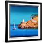 Port Soller 2-Paul Powis-Framed Giclee Print