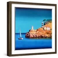 Port Soller 2-Paul Powis-Framed Giclee Print