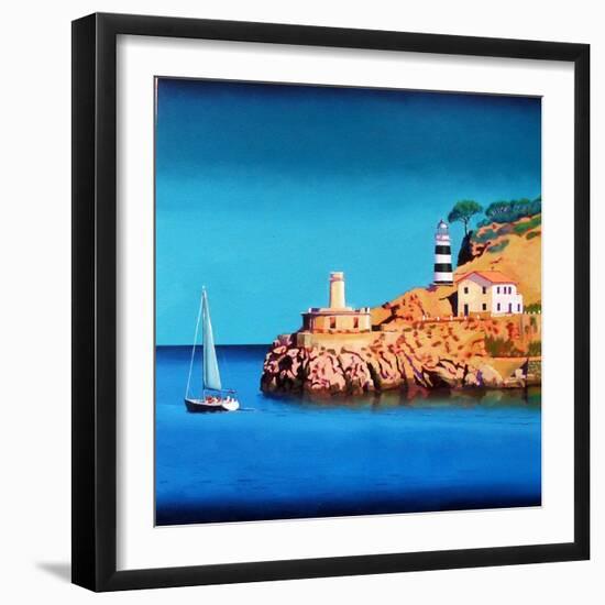 Port Soller 2-Paul Powis-Framed Giclee Print