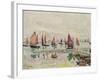 Port St. Louis-Paul Signac-Framed Giclee Print