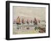 Port St. Louis-Paul Signac-Framed Giclee Print