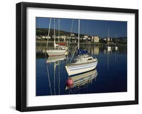 Port St. Mary, Isle of Man, United Kingdom, Europe-Maxwell Duncan-Framed Photographic Print