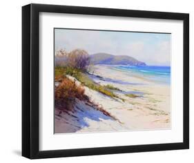 Port Stephans Beach Sands-Graham Gercken-Framed Art Print