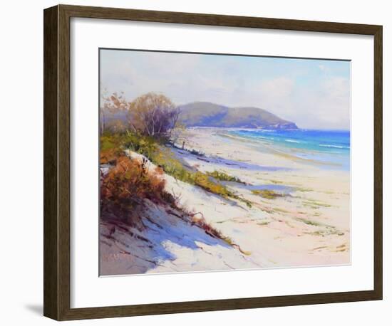 Port Stephans Beach Sands-Graham Gercken-Framed Art Print