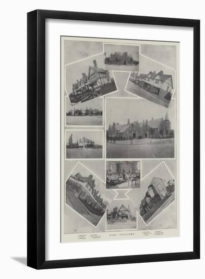 Port Sunlight-null-Framed Giclee Print