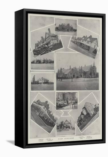 Port Sunlight-null-Framed Stretched Canvas