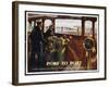 Port to Port, 1960 (Colour Litho)-Terence Cuneo-Framed Giclee Print