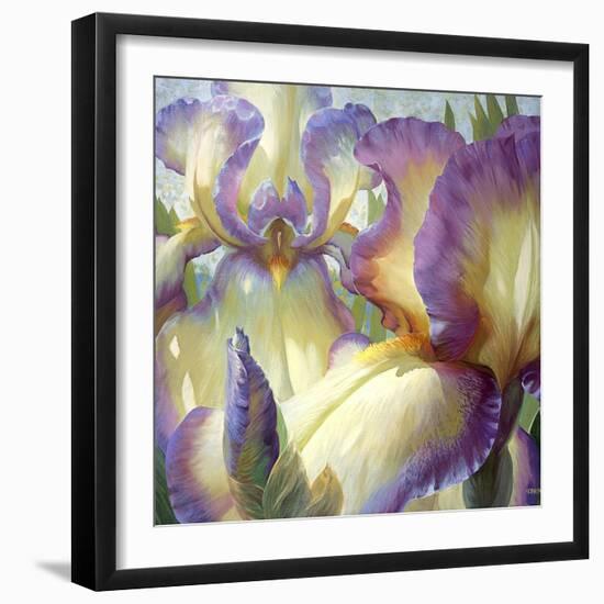 Port Townsend Garden-Elizabeth Horning-Framed Giclee Print