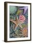 Port Townsend, Washington - Tidepool-Lantern Press-Framed Art Print