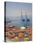 Port, Valparaiso, Chile, South America-Michael Snell-Stretched Canvas