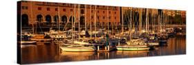 Port Vell and Catalan History Museum Barcelona Spain-null-Stretched Canvas