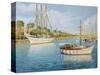 Port Vell In Barcelona-kirilstanchev-Stretched Canvas