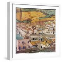 'Port Vendres, La Ville', c1925-Charles Rennie Mackintosh-Framed Giclee Print