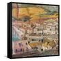 'Port Vendres, La Ville', c1925-Charles Rennie Mackintosh-Framed Stretched Canvas