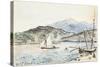 Port Vendres (W/C on Paper)-Johan-Barthold Jongkind-Stretched Canvas