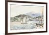 Port Vendres (W/C on Paper)-Johan-Barthold Jongkind-Framed Giclee Print