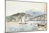 Port Vendres (W/C on Paper)-Johan-Barthold Jongkind-Mounted Giclee Print