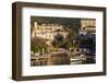 Port View at Dawn, Erbalunga, Le Cap Corse, Corsica, France-Walter Bibikow-Framed Photographic Print