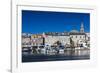 Port View of St-Florent, Le Nebbio, Corsica, France-Walter Bibikow-Framed Photographic Print