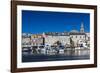 Port View of St-Florent, Le Nebbio, Corsica, France-Walter Bibikow-Framed Photographic Print