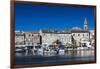 Port View of St-Florent, Le Nebbio, Corsica, France-Walter Bibikow-Framed Photographic Print