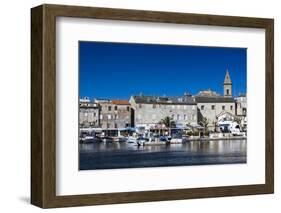 Port View of St-Florent, Le Nebbio, Corsica, France-Walter Bibikow-Framed Photographic Print