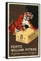 Port Wine Tiger-null-Framed Stretched Canvas