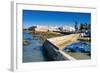 Port with Fishing Boats, Essaouira, Morocco-Nico Tondini-Framed Photographic Print