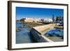 Port with Fishing Boats, Essaouira, Morocco-Nico Tondini-Framed Photographic Print