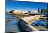 Port with Fishing Boats, Essaouira, Morocco-Nico Tondini-Mounted Photographic Print