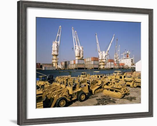 Port, Yokohama, Japan-Adina Tovy-Framed Photographic Print