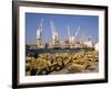 Port, Yokohama, Japan-Adina Tovy-Framed Photographic Print