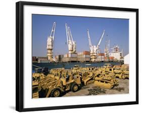 Port, Yokohama, Japan-Adina Tovy-Framed Photographic Print