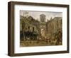 Porta Capuana, Naples. Ca. 1868-Rudolf von Alt-Framed Giclee Print