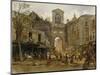 Porta Capuana, Naples. Ca. 1868-Rudolf von Alt-Mounted Giclee Print