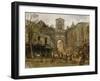 Porta Capuana, Naples. Ca. 1868-Rudolf von Alt-Framed Giclee Print