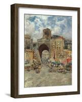 Porta Capuana, Napoli-Carlo Brancaccio-Framed Giclee Print