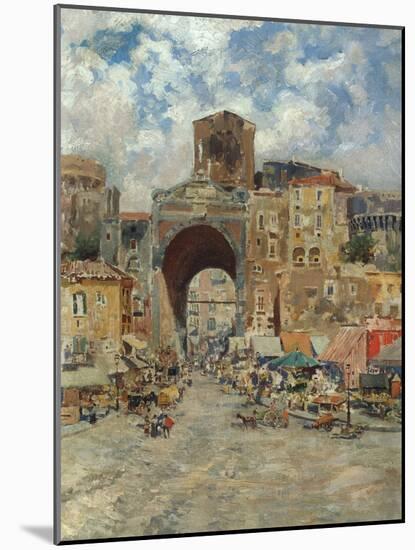 Porta Capuana, Napoli-Carlo Brancaccio-Mounted Giclee Print