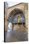 Porta Da Vila Decorated with Azulejos, Obidos, Estremadura , Portugal, Europe-G and M Therin-Weise-Stretched Canvas