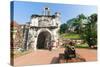 Porta De Santiago, Melaka State, Malaysia-Nico Tondini-Stretched Canvas