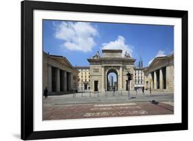 Porta Garibaldi, Milan, Lombardy, Italy, Europe-Vincenzo Lombardo-Framed Photographic Print