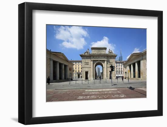 Porta Garibaldi, Milan, Lombardy, Italy, Europe-Vincenzo Lombardo-Framed Photographic Print