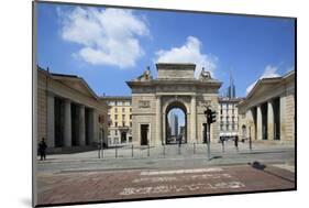 Porta Garibaldi, Milan, Lombardy, Italy, Europe-Vincenzo Lombardo-Mounted Photographic Print