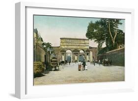 Porta Maggiore, Rome, Italy-null-Framed Art Print